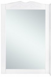 Зеркало Классик с полочкой 75см нежно белый F7-75ZE3