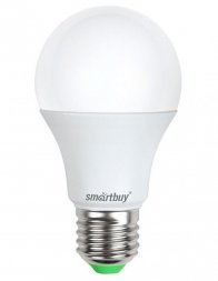 Лампа св/д (LED)  A60 ГРУША 11W 4000K E27. хол,свет SMARTBUY 553047