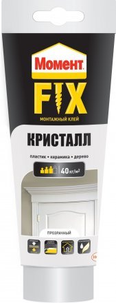 Клей монтажный Момент FIX Кристал 185 г Хенкель 208073