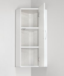 Шкаф подвесной Style Line 300/800 угловой (стекло)