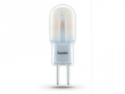 Лампа св/д Camelion G4 12V 1.5W (120lm) 4500K матов.  37х12 526425