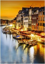 Фотообои Венеция на закате 21-0002-WY  (2,00х2,8) вельвет (1)  DECOCODE