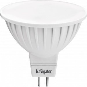 Лампа Navigator св/д MR16 GU5.3 220V 3W 3000 40x50 261985